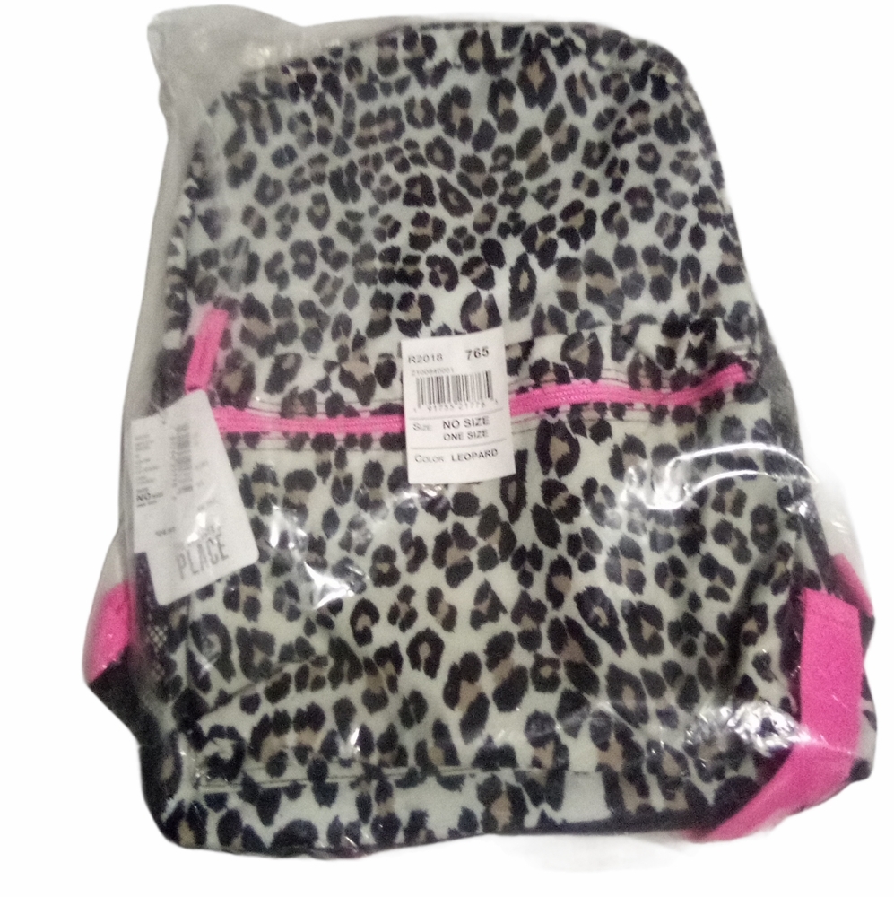 The Children place leopard backpack new with tags